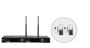 ITC T-521UL  радиосистема, 2 петличных микрофона