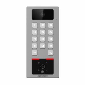 DS-K1T502DBWX-CQRE1 — Вызывная панель домофона с функцией контроля доступа
