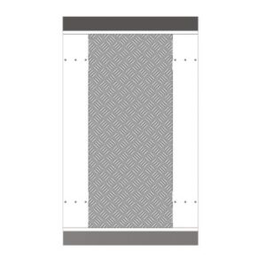 Hikvision DS-K3B801-BASE650-S Основание для тумбового распашного турникета