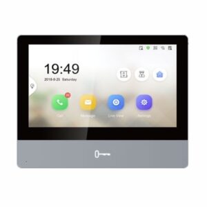 Hikvision DS-KABH8350-T  Настольный кронштейн для домофонов DS-KH8350 серий, сталь. Металл.